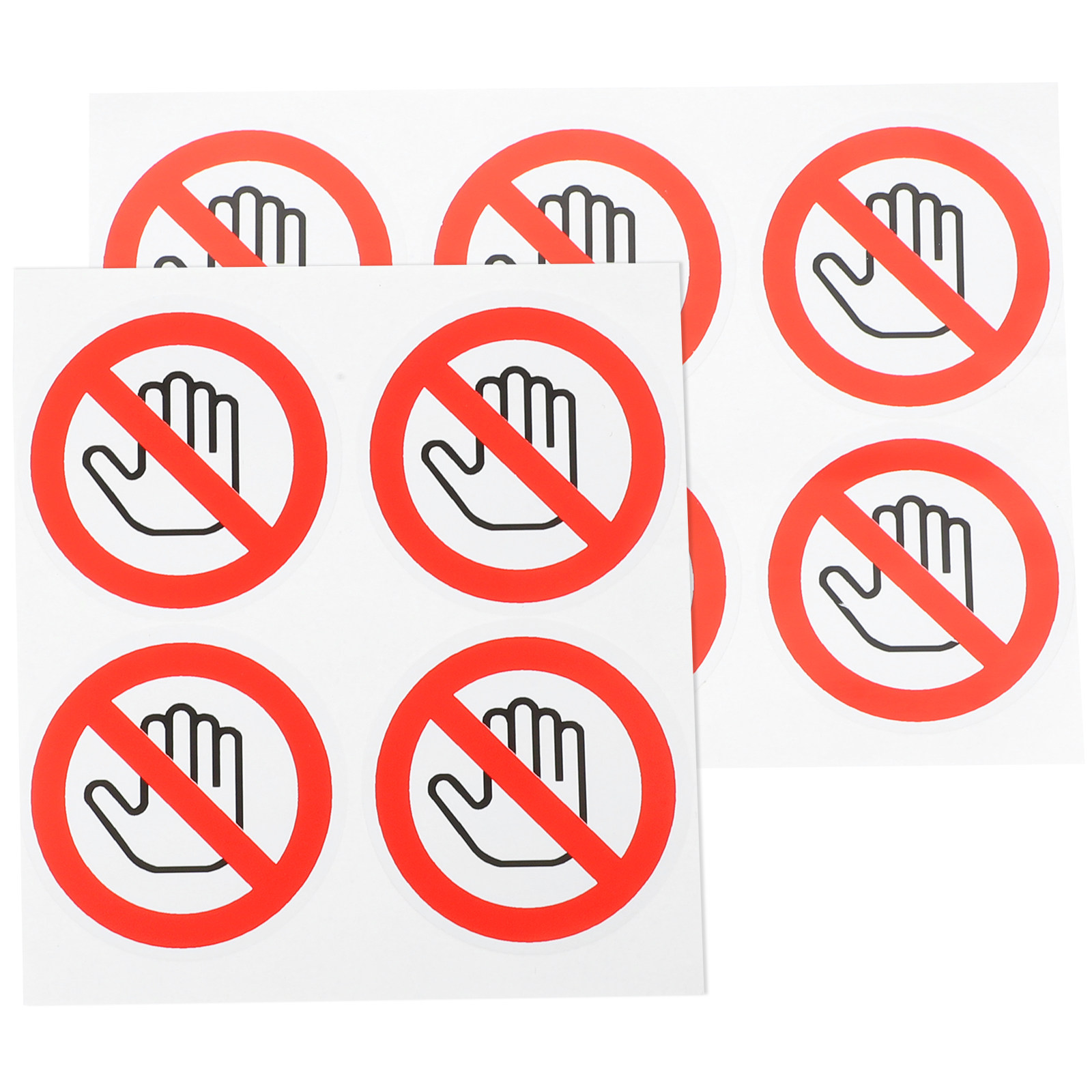 Heavy Equipment Warning Sign - 10 قطع من ملصقات التحذير المصنوعة