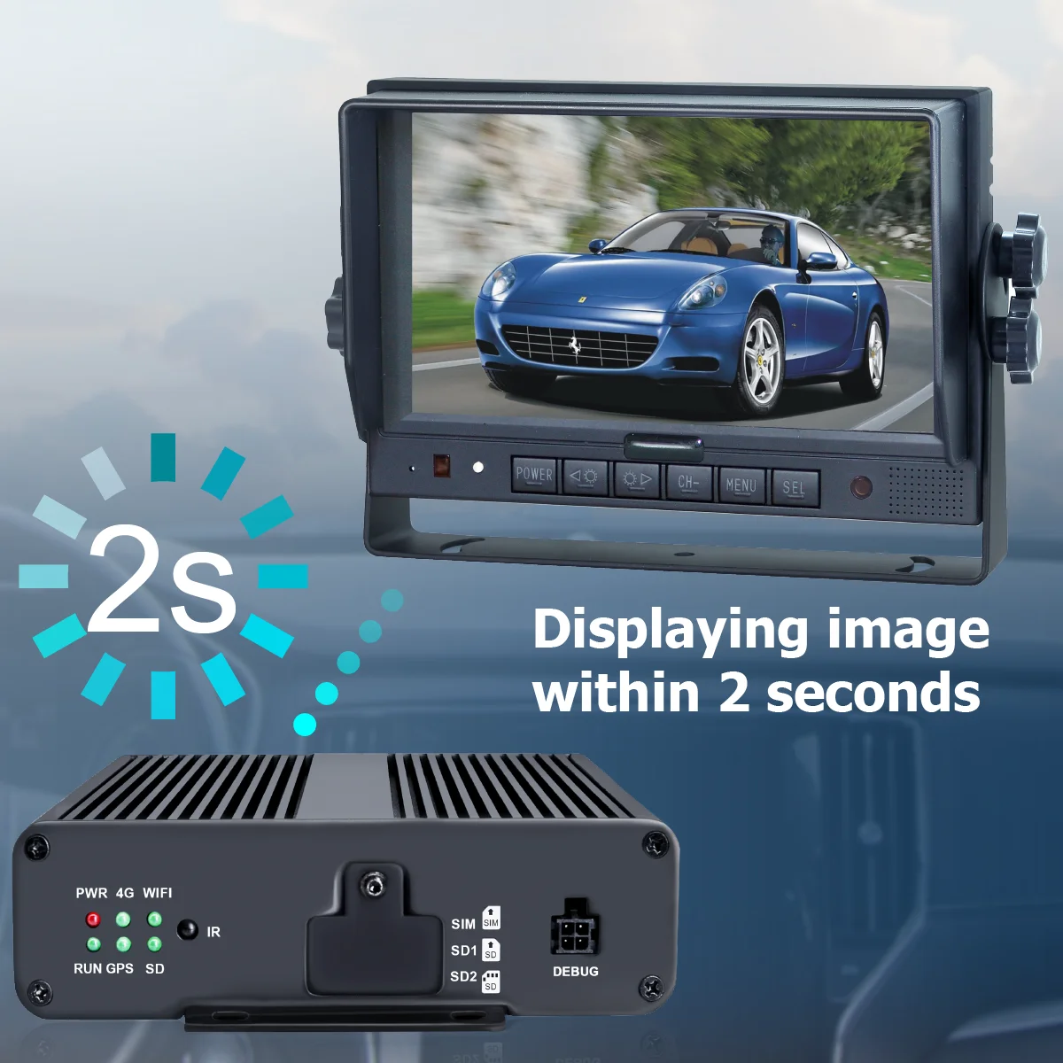 STONKAM 4 قنوات موبايل Dvr Ada - مراجعة Heavy Equipment Driver وسعره