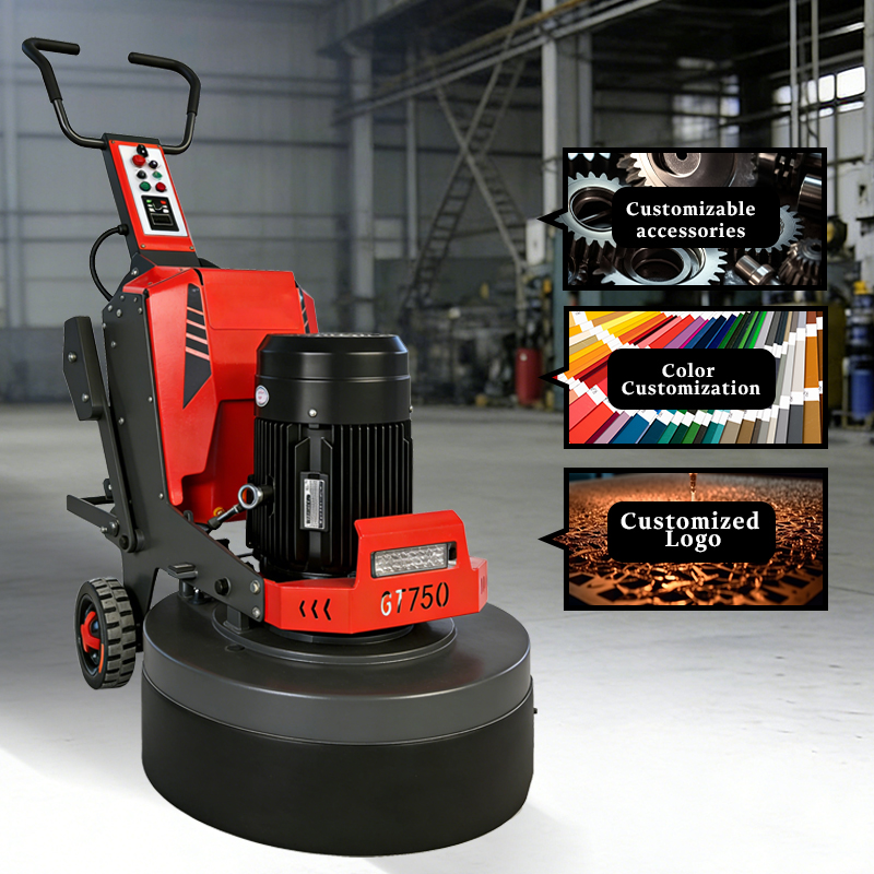 آلة طحن الطرق الخرسانية عالية  - مراجعة Floor Grinding Machine وسعره