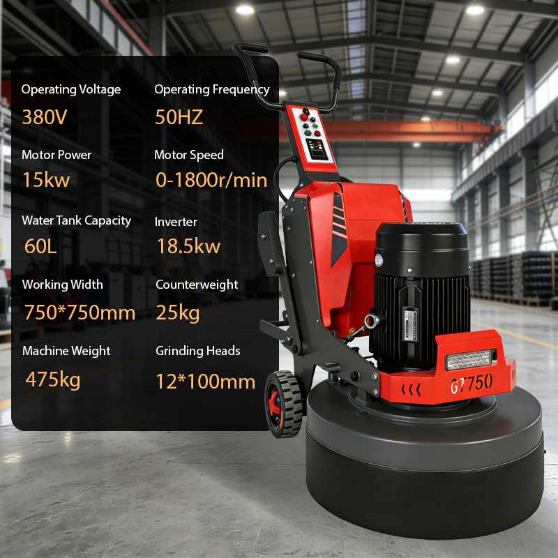 آلة طحن الطرق الخرسانية عالية  - مراجعة Floor Grinding Machine وسعره
