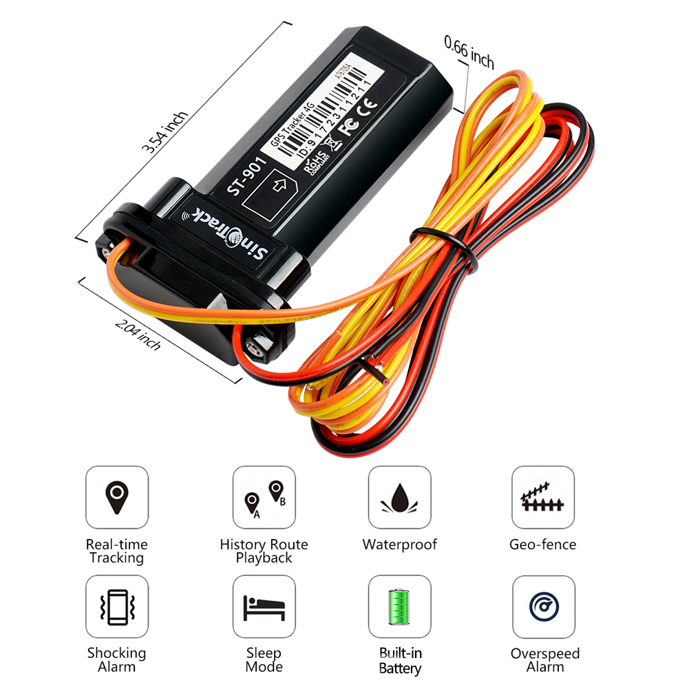 2 وحدات صغيرة 4G المقتفي ST-90 - مراجعة Heavy Equipment Gps Tracker وسعره