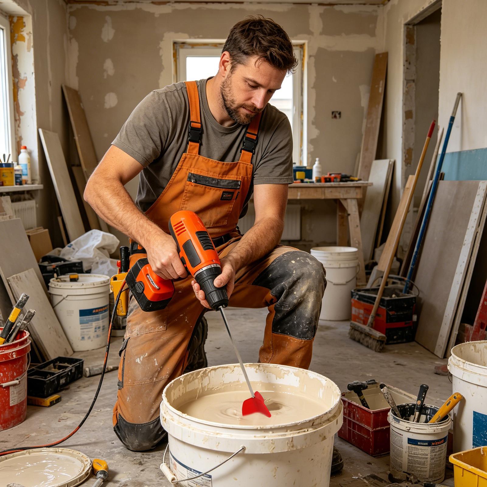 خلاط طلاء محمول للدريل، أداة خ - مراجعة Heavy Equipment Paint وسعره