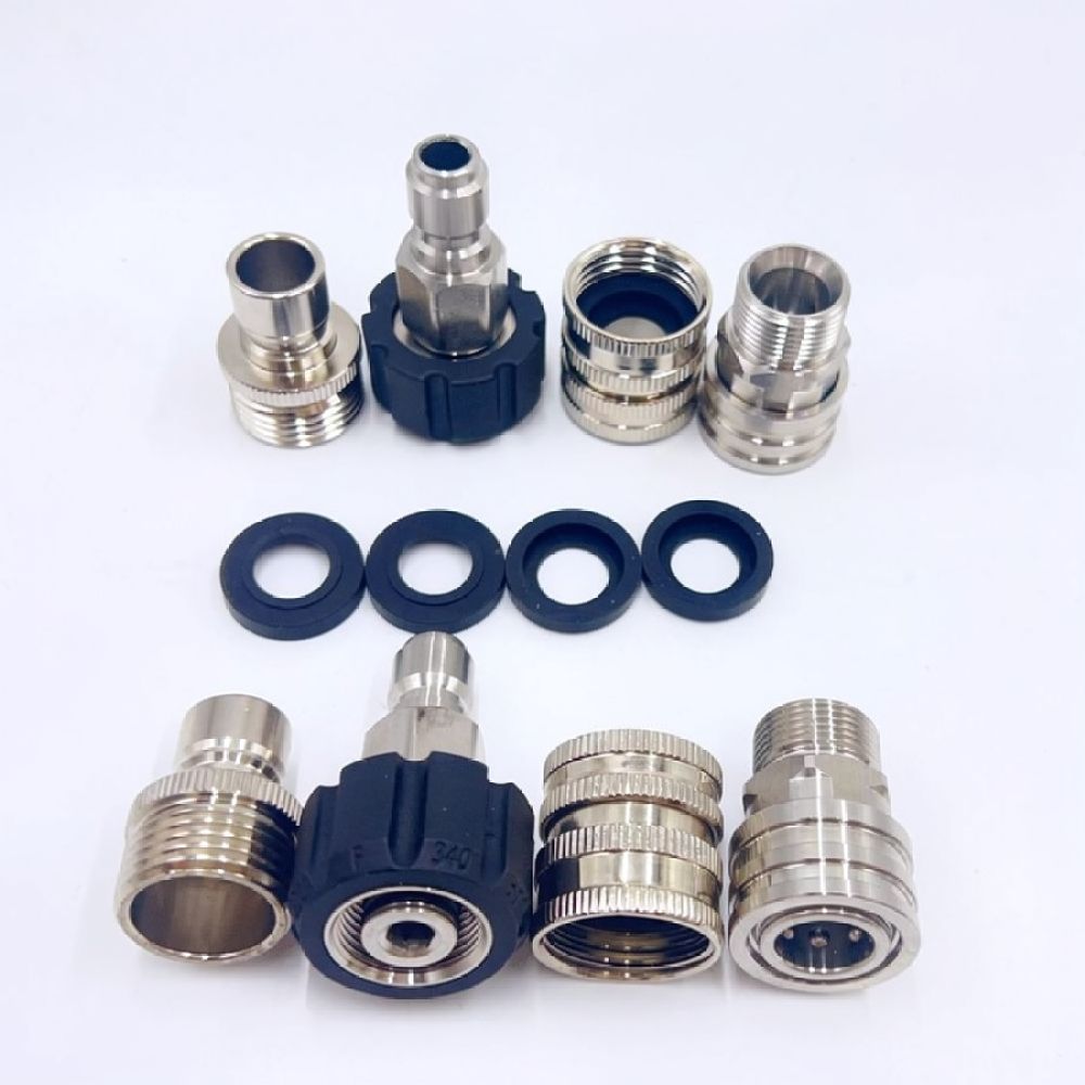 مجموعة محولات لغسالة الضغط عال - مراجعة Heavy Equipment Quick Couplers وسعره