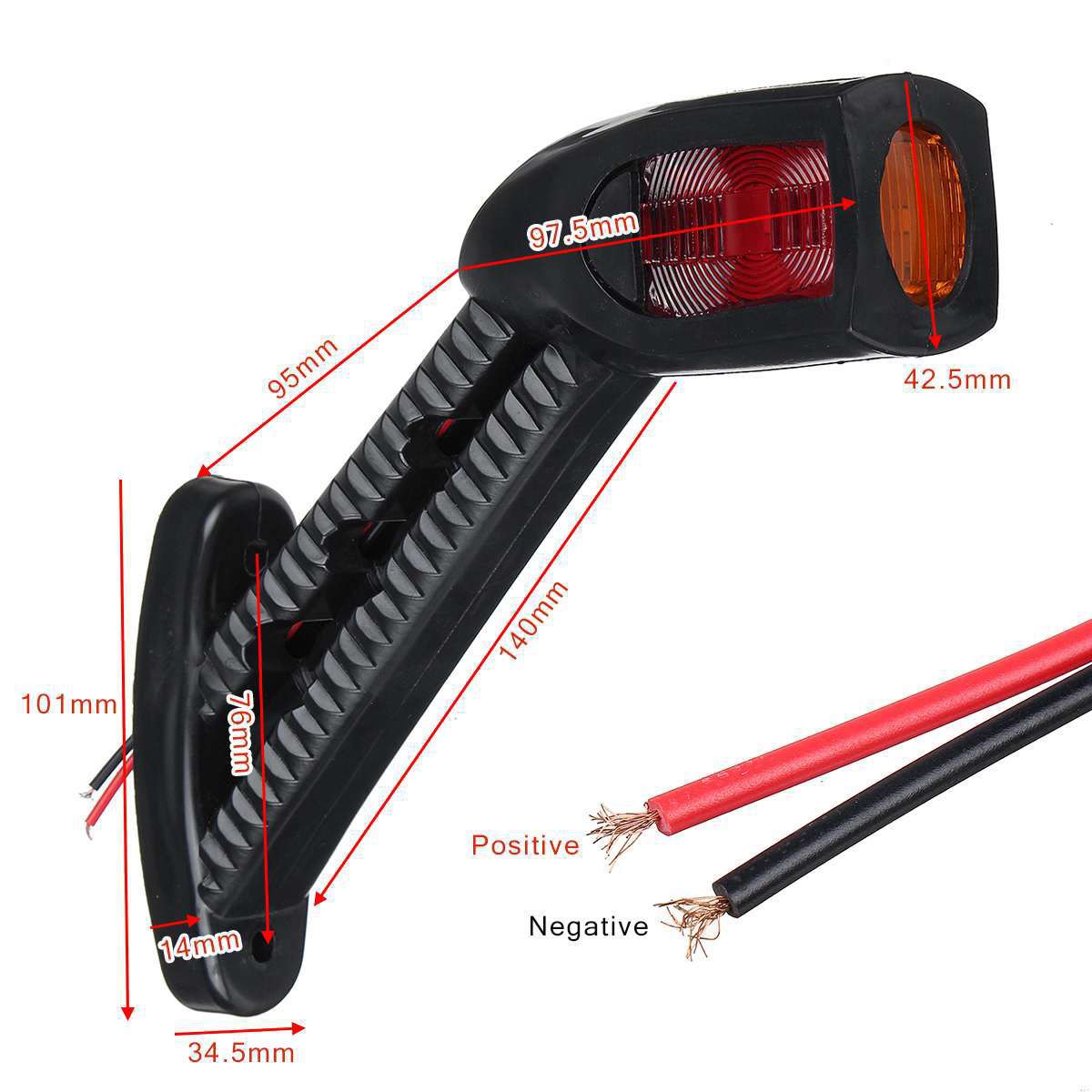 2X 12V 24V LED أضواء العلامات  - مراجعة Heavy Equipment Supplies وسعره