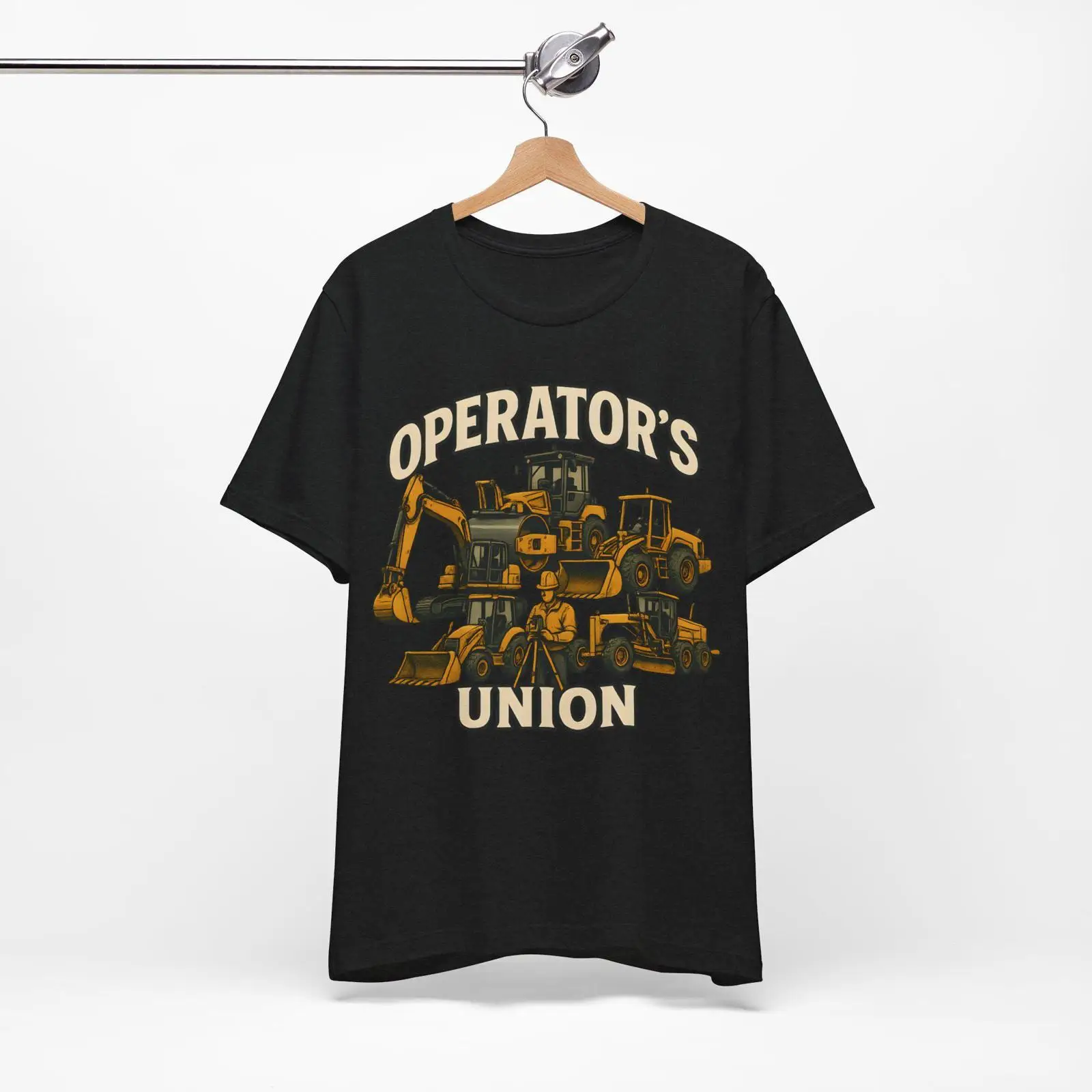 تي شيرت بتصميم جرافيكي مريح وع - مراجعة Heavy Equipment Union وسعره