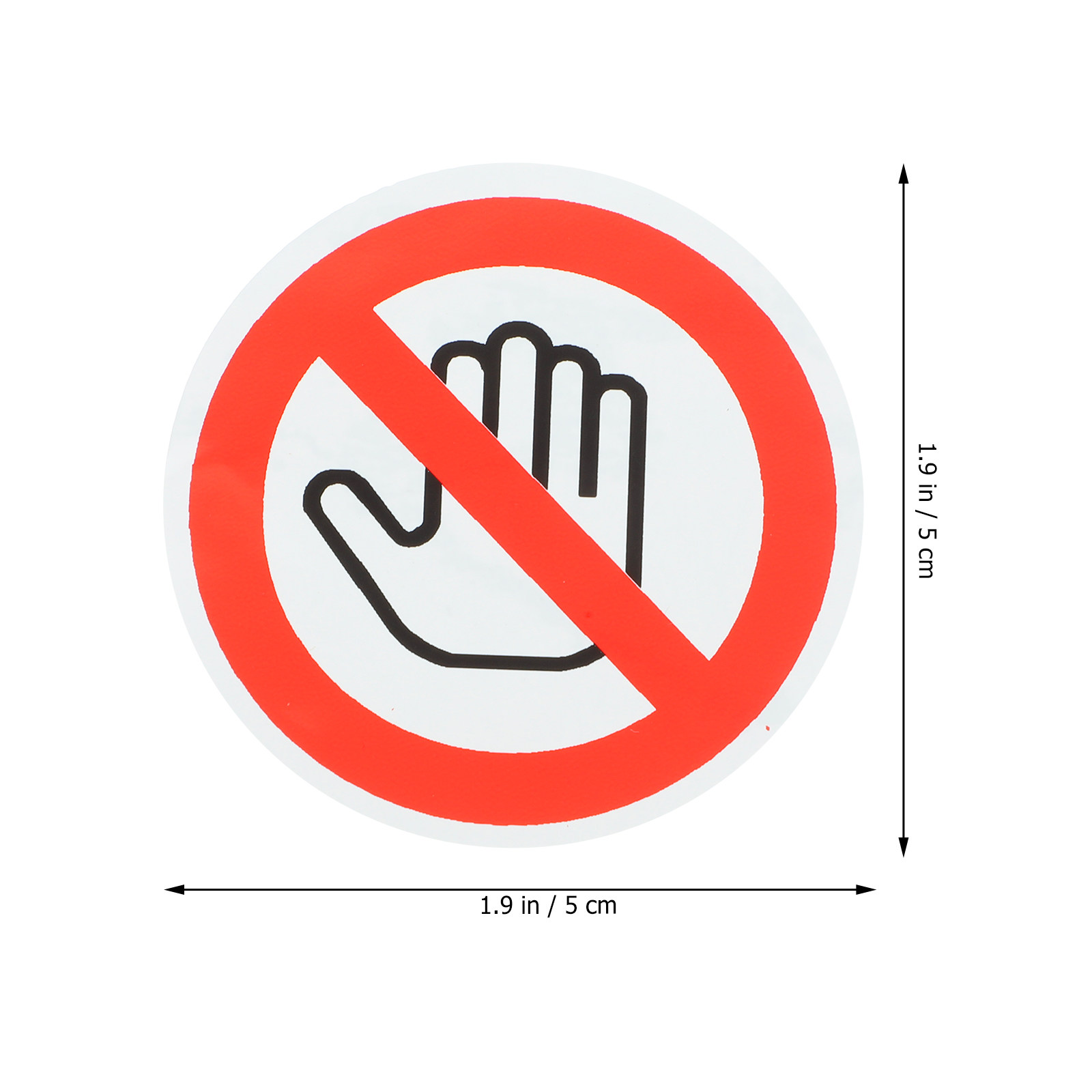 10 قطع من ملصقات التحذير المصن - مراجعة Heavy Equipment Warning Sign وسعره