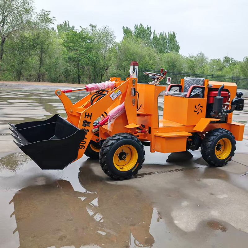 لودر صغير مخصص منخفض السعر للب - مراجعة Wheel Loader وسعره